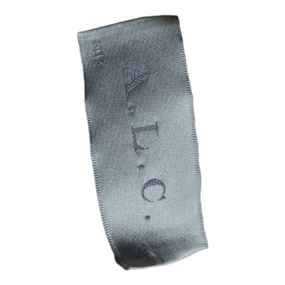 A.L.C. Silk Printed Black & Red Blouse XS - Picture 6 of 6